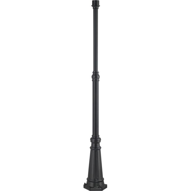 3IN Fitter Traditional Outdoor Post - 7 Foot by Quoizel