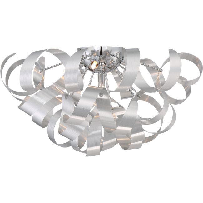 Ribbons Ceiling Flush Light by Quoizel
