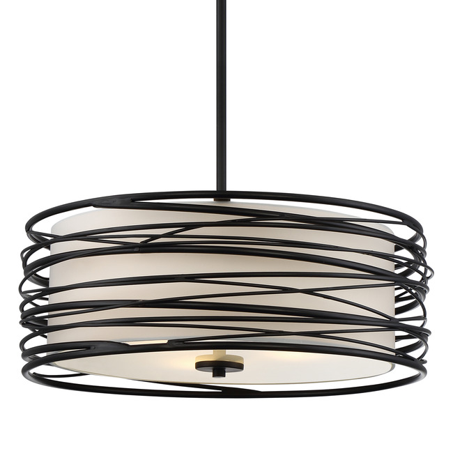 Spiral Pendant by Quoizel