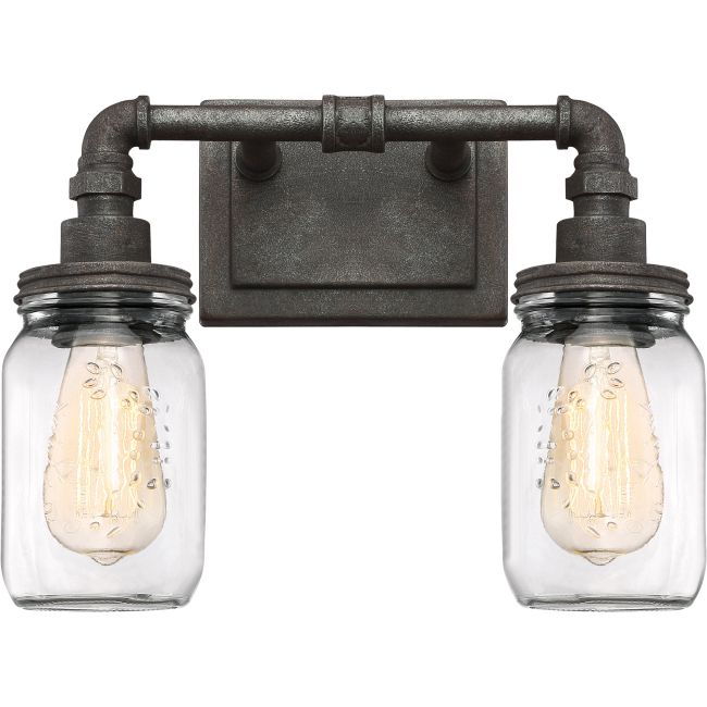 Squire Bathroom Vanity Light by Quoizel