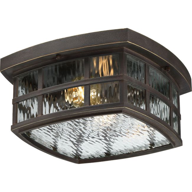 Stonington Outdoor Ceiling Flush Light by Quoizel