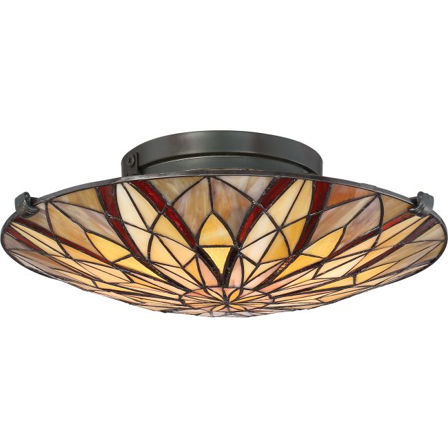 Victory Ceiling Flush Light by Quoizel