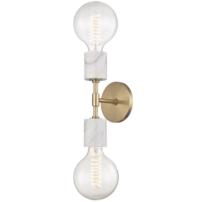 Asime Double Wall Light by Mitzi