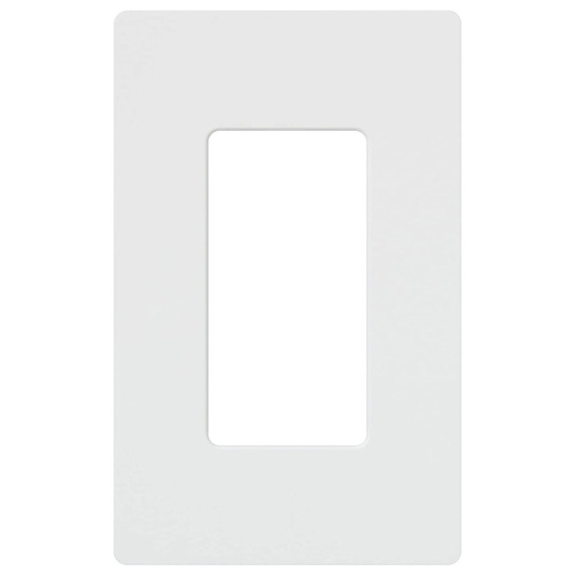 Claro Designer Style 1 Gang Wall Plate by Lutron