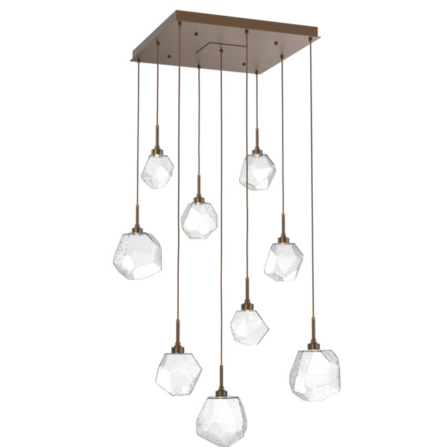 Gem Square Multi Light Pendant by Hammerton Studio