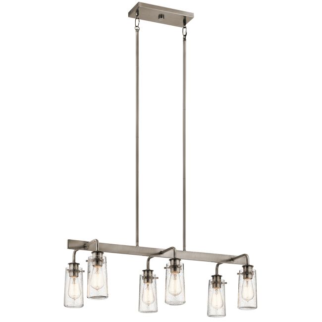 Braelyn Linear 6 Light Chandelier by Kichler