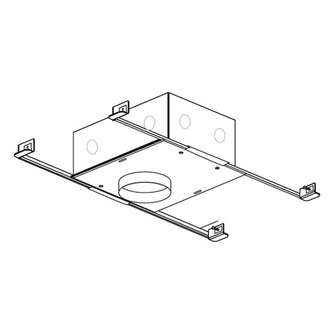 Sun3C Ceiling New Construction IC Housing by PureEdge Lighting