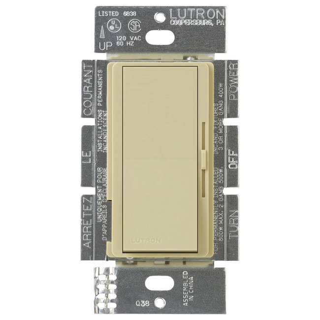 Diva 3-Wire LED / Fluorescent Ballast Dimmer by Lutron