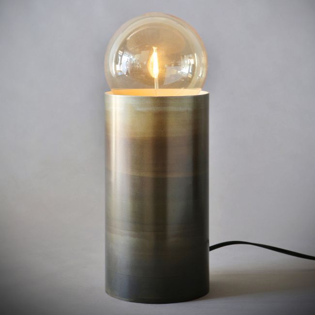 Tube Table Lamp by John Beck Steel