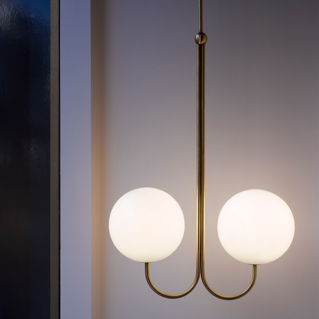 Double Angle Pendant by Michael Anastassiades