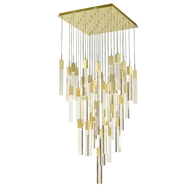 Glacier Square Multi Light Pendant by Avenue Lighting