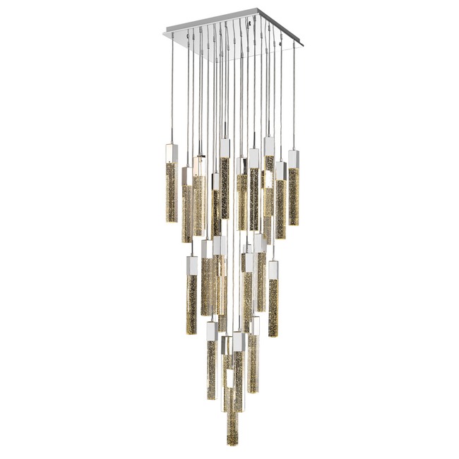 Glacier Square Multi Light Pendant by Avenue Lighting