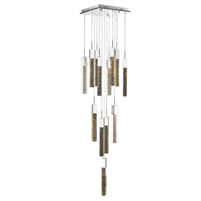 Glacier Square Multi Light Pendant by Avenue Lighting