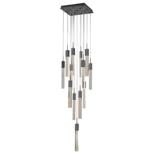 Glacier Square Multi Light Pendant by Avenue Lighting