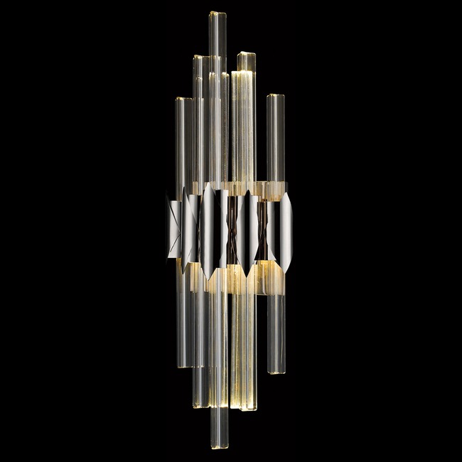 Glacier Cylindrical Wall Sconce by Avenue Lighting
