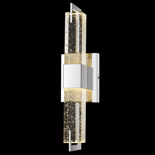 Glacier Rectangular Wall Sconce by Avenue Lighting