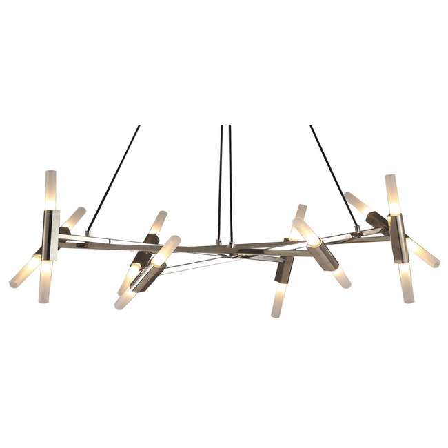 Manhattan Ave Linear Chandelier by Avenue Lighting