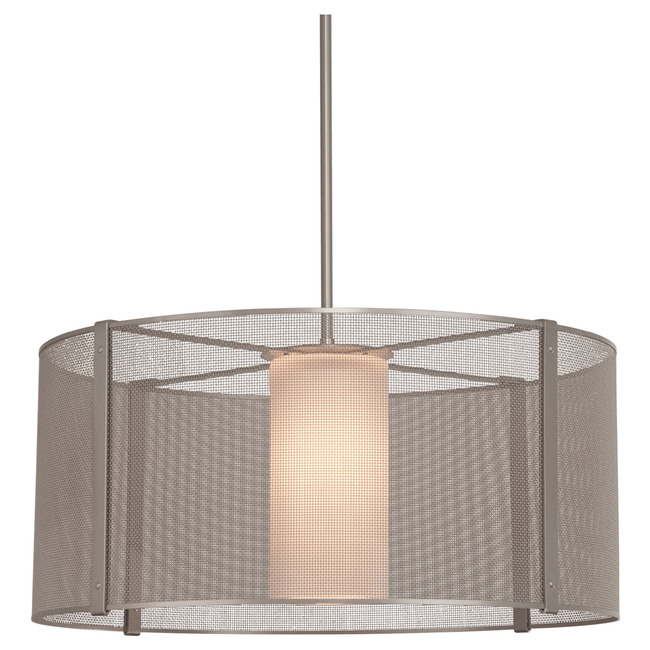 Uptown Mesh LED Drum Pendant by Hammerton Studio