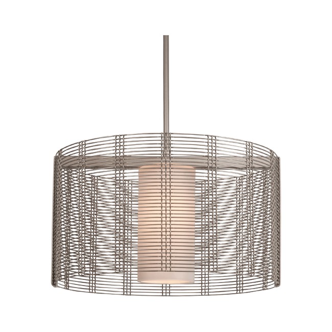 Downtown Mesh Frosted Shade Pendant by Hammerton Studio