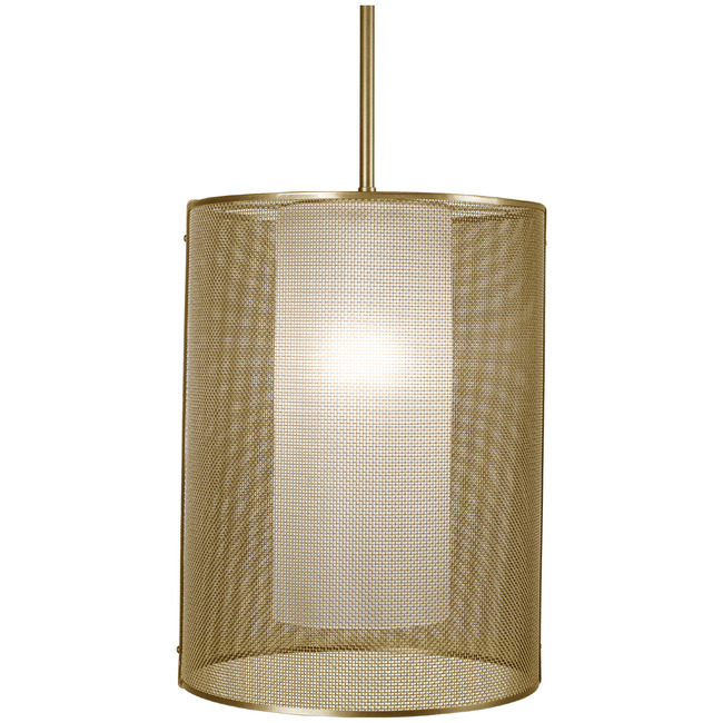 Uptown Mesh LED Oversized Pendant by Hammerton Studio