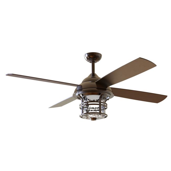 Courtyard Ceiling Fan with Light by Craftmade