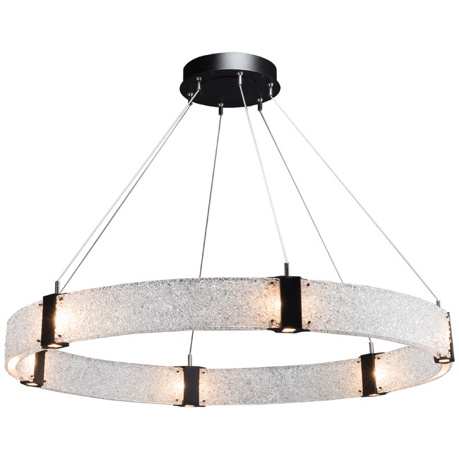 Parallel Ring Chandelier by Hammerton Studio