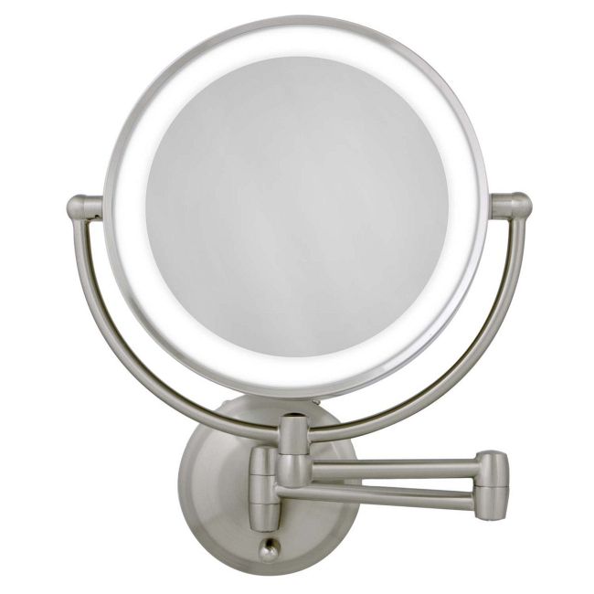 10x/1x Round Battery Operated LED Wall Mirror by Zadro