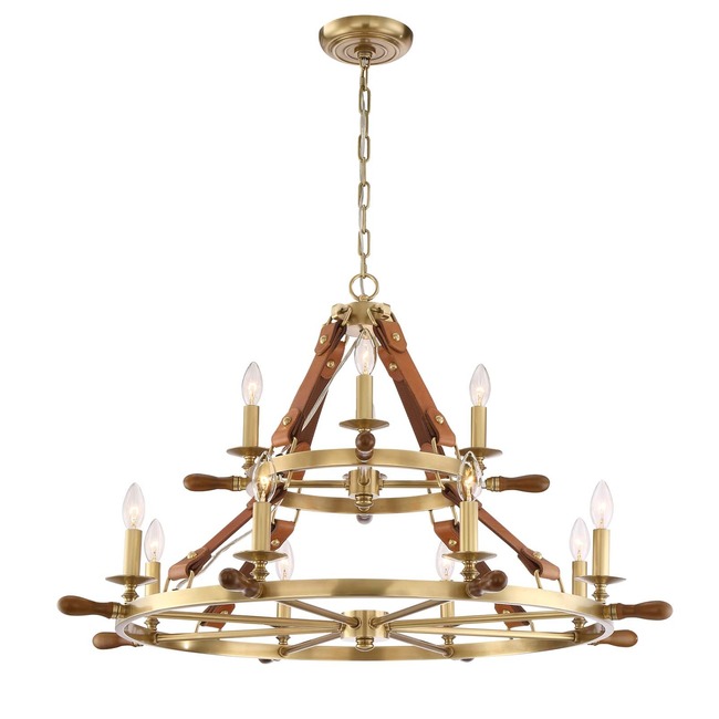 Carlisle Chandelier by Zeev Lighting