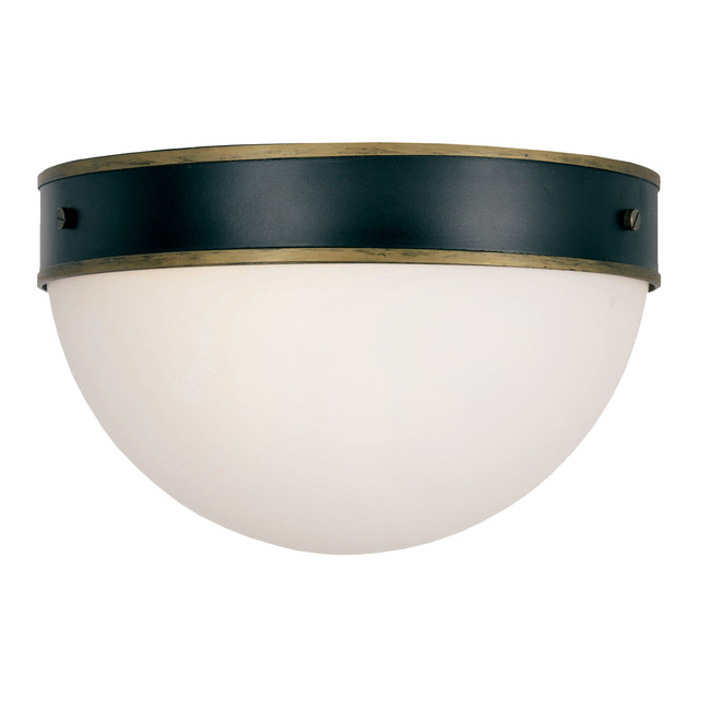 Capsule Outdoor Ceiling Flush Mount by Crystorama