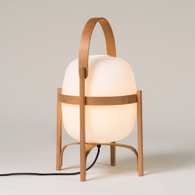 Cesta Glass Table Lamp by Santa & Cole