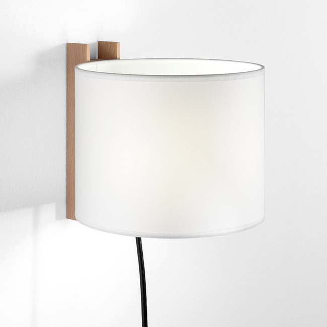 TMM Corto Plug-in Wall Sconce by Santa & Cole