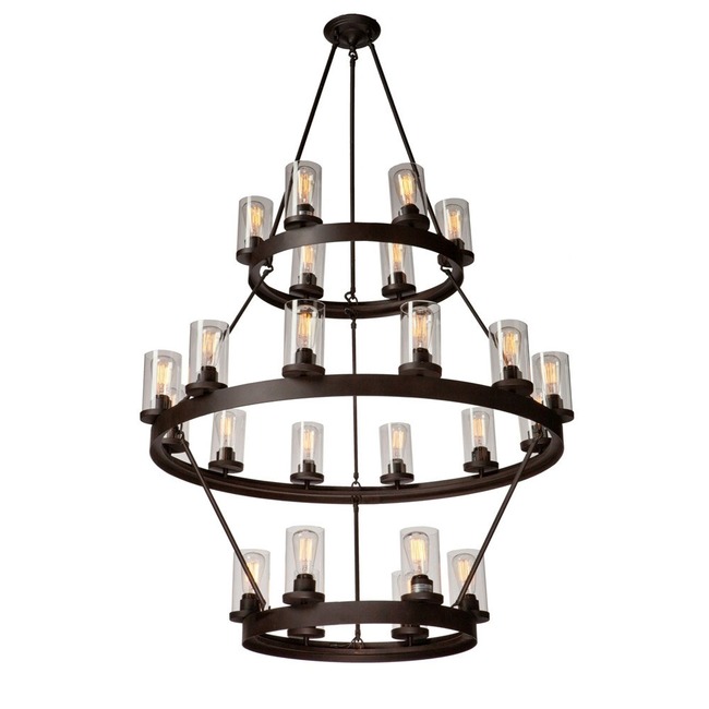 Menlo Park 3-Tier Chandelier by Artcraft