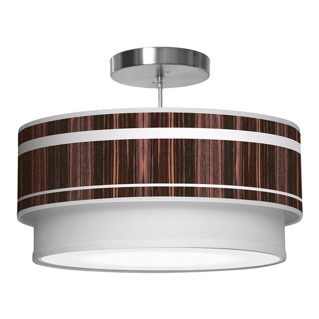 Band Double Tier Pendant by Jef Designs
