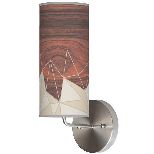 Facet Column Wall Sconce by Jef Designs