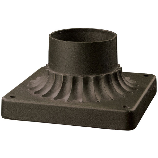 Outdoor Pier Mount Decorative Base Accessory by Z-Lite