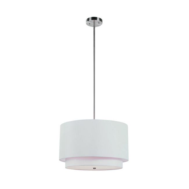 Tiered Shade Wide Pendant by Trans Globe
