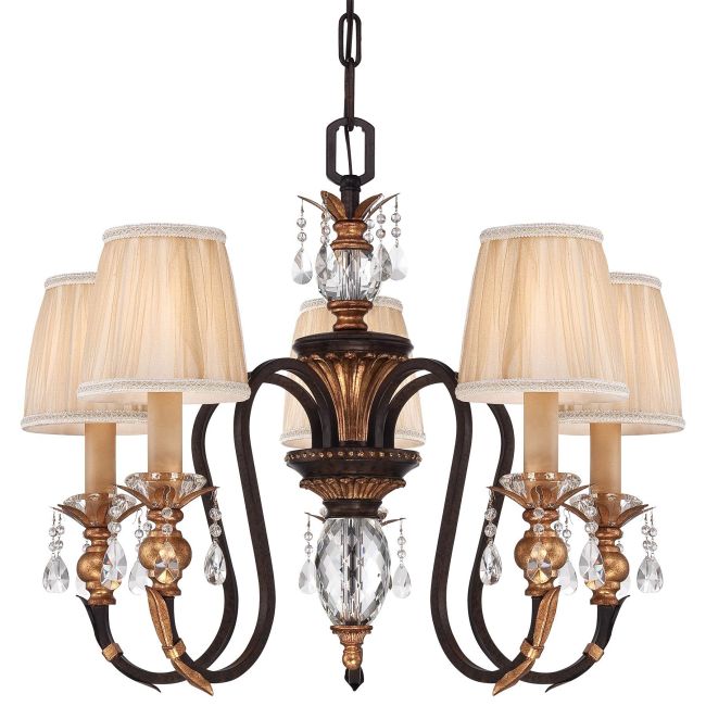 Bella Cristallo Chandelier by Metropolitan Lighting