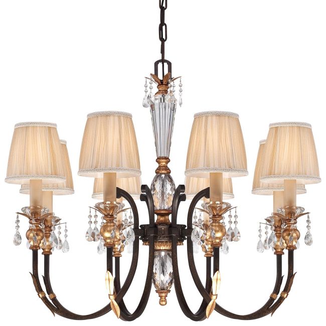 Bella Cristallo Chandelier by Metropolitan Lighting