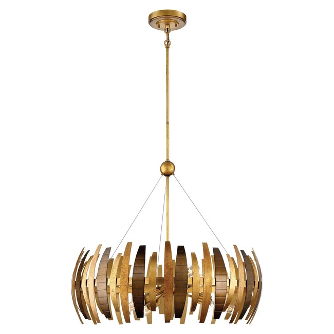 Manitou Chandelier by Metropolitan Lighting