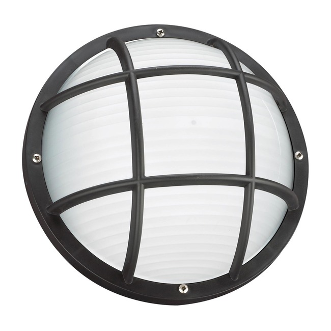 Bayside Round Caged Wall/Ceiling Light by Generation Lighting