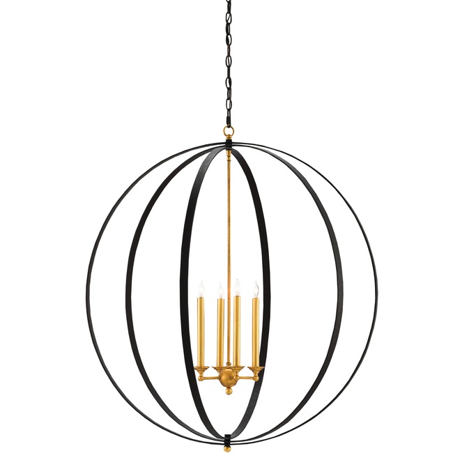 Ogden Orb Chandelier by Currey and Company