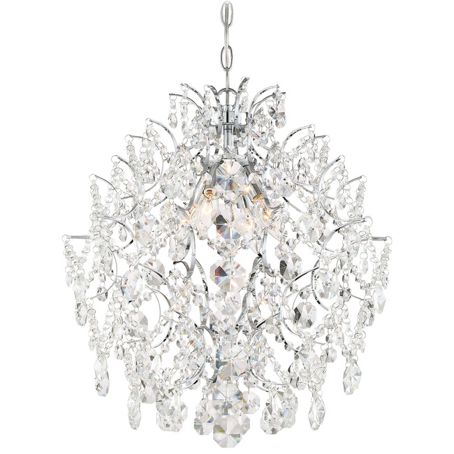 Isabellas Crown Chandelier by Minka Lavery