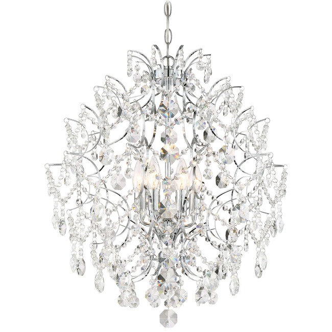 Isabellas Crown Chandelier by Minka Lavery