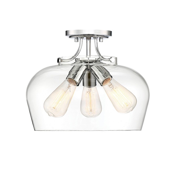 Octave Ceiling Semi Flush Light by Savoy House