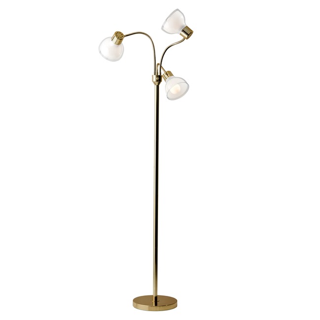 Presley 3-Arm Floor Lamp by Adesso Corp.