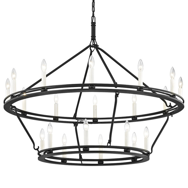 Sutton Double Chandelier by Troy Lighting