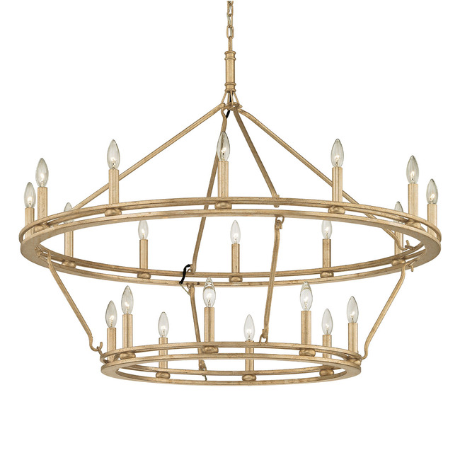 Sutton Double Chandelier by Troy Lighting