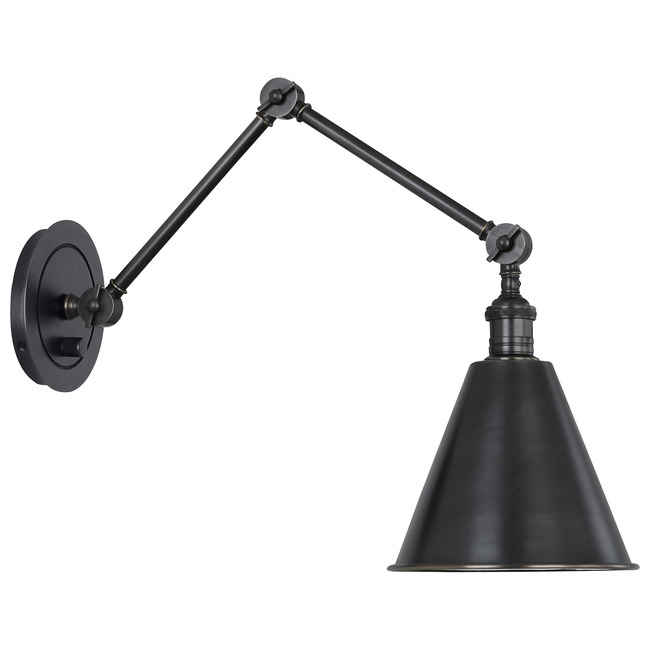 Alloy Swing Arm Wall Light by Robert Abbey