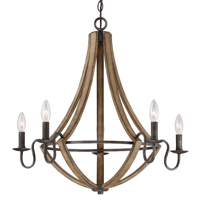 Shire Chandelier by Quoizel