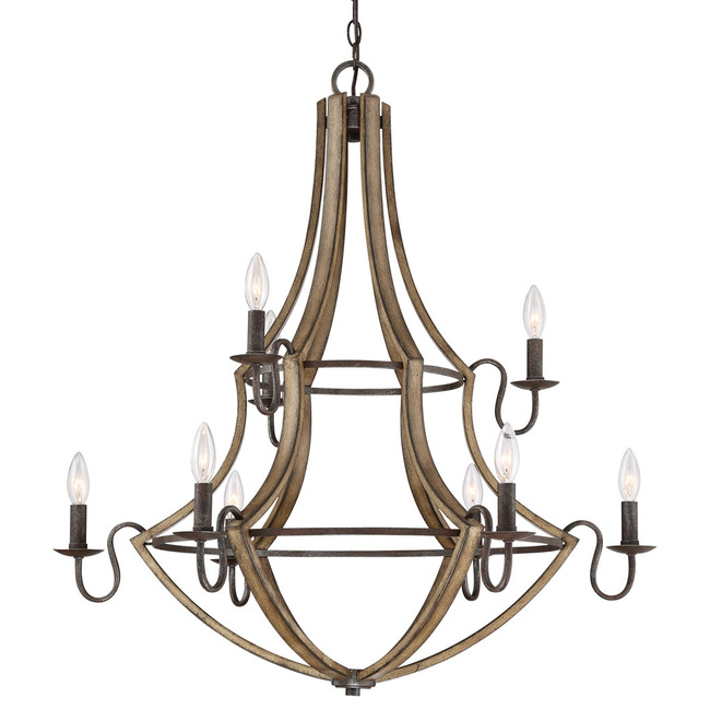 Shire Chandelier by Quoizel